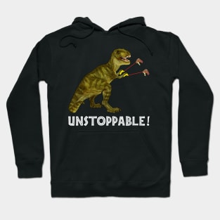 Tyrannosaurus Rex with Grabbers is UnStoppable 2 Hoodie